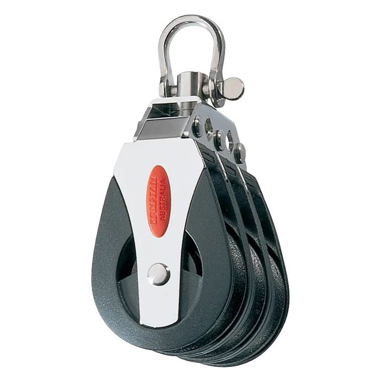 Ronstan 40mm Block 'S40 BB', 3-scheibig, mit Wirbel